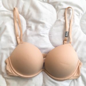 VS Pink push-up bra